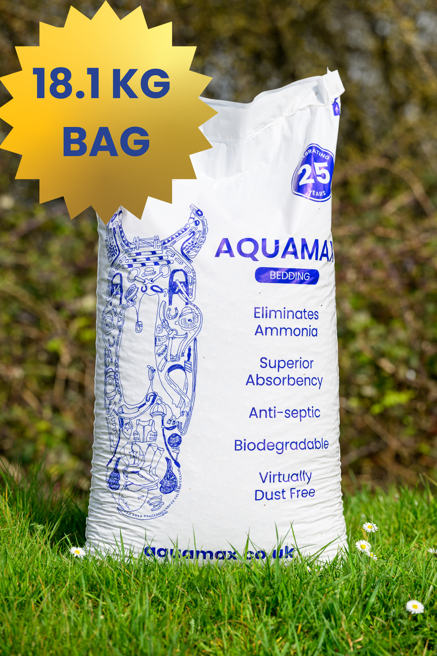 AQUAMAX wood pellet horse bedding